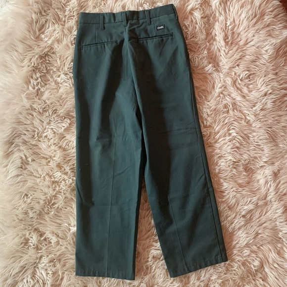 Vintage Cintas Work Pants, Green, Size 26 - Picture 2 of 6